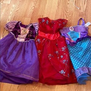 Disney princess dresses